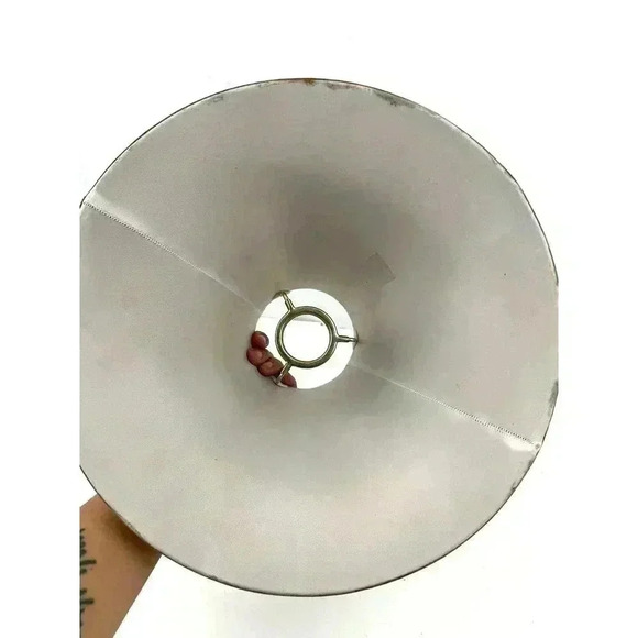 Brown Fabric Bell Shaped Lamp Shade 4"x11"x8.5" - Picture 9 of 9